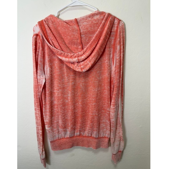 Roxy Coral Tie Dye Graphic Hoodie Pullover Women's Size Small - Picture 6 of 6